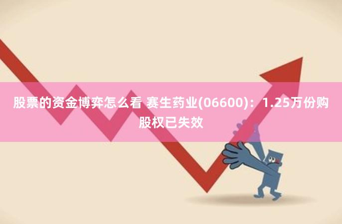 股票的资金博弈怎么看 赛生药业(06600)：1.25万份购股权已失效